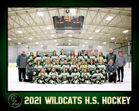 2021 CLHS Girls hockey Team Poster