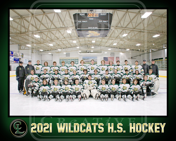 2021 CLHS BOYS hockey Team Poster